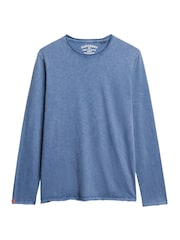 Bluzka z przędzy z długim rękawem i nieobrobionym brzegiem Superdry - Image 5 of 6