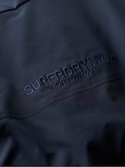 Superdry Eclipse Navy City Padded Parka Coat Hooded and Water-Repellent Jacket - Image 6 of 6
