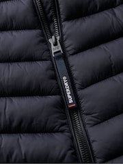 Eclipse-Marineblau - Superdry Fuji Sport Gepolstertes Gilet aus 100 % Baumwolle - Bild 6 von 6