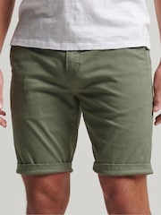 Superdry Green Core Chino Shorts - Image 1 of 4