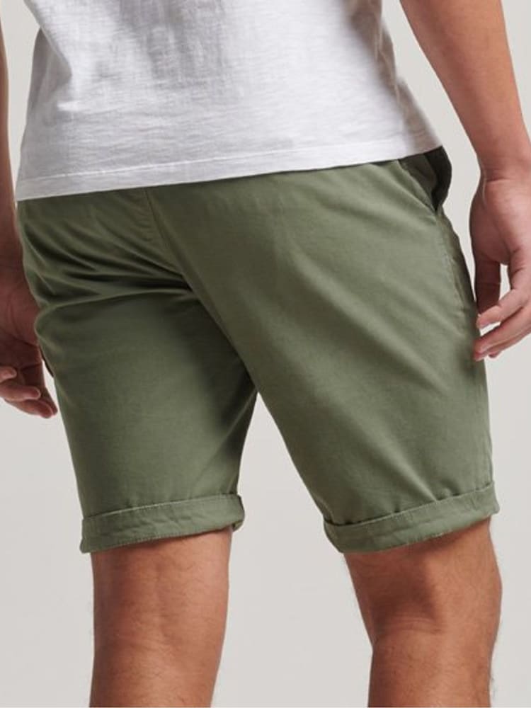 Superdry Green Core Chino Shorts - Image 2 of 4