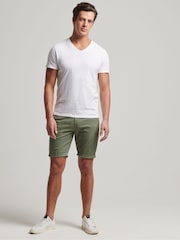 Superdry Green Core Chino Shorts - Image 3 of 4
