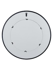 Pacific Brown Wood Veneer Round Wall Mirror - Image 6 of 7