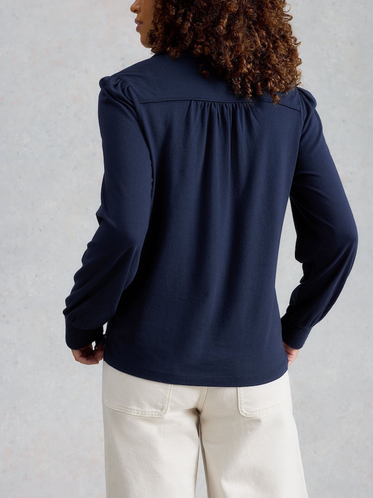 White Stuff Blue Ronley Shirt - Image 2 of 6