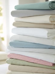 شرشف سرير بأستك من القطن 100% بعدد 200 خيط في البوصة المربعة من Laura Ashley - صورة 2 من 3