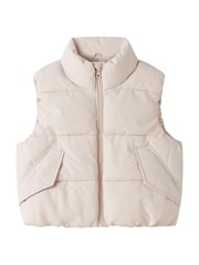 Name It Cream Padded Gillet - Image 3 of 3