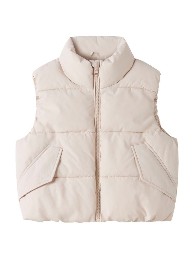 Name It Cream Padded Gillet - Image 3 of 3 Name It Cream Padded Gillet - Image 3 of 3