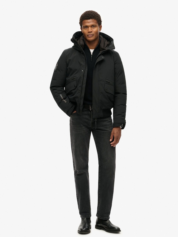 Ocieplana kurtka bomberka Superdry City - Image 2 of 5