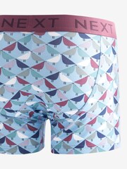 Blue Animal A-Front Boxers 4 Pack - Image 2 of 3