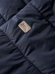 Name It Blue Padded Zip Up Jacket with Detachable - Image 3 of 4