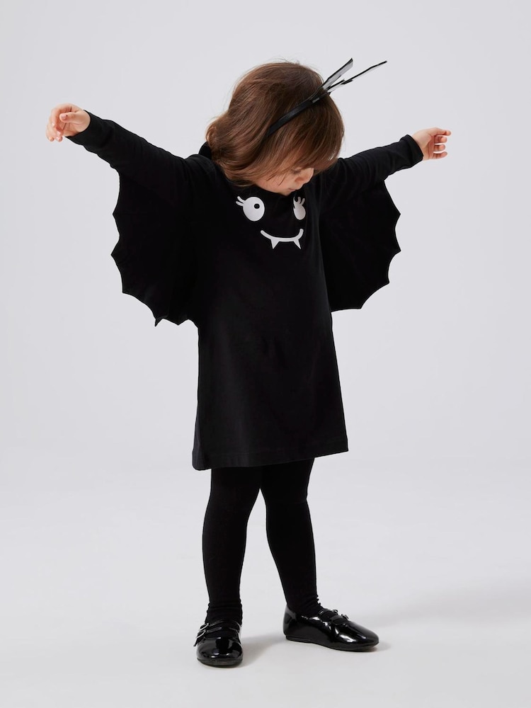 Vestido con mangas de murciélago para Halloween de Name It - Imagen 1 de 4