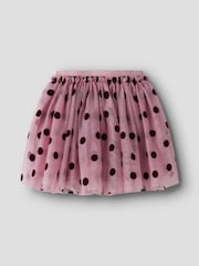 Name It Pink Tulle Flocked Heart Tutu - Image 2 of 2
