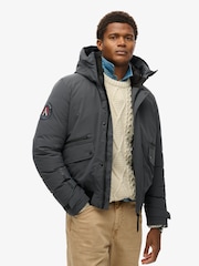 Superdry Ebony City Padded Bomber Jacket - Image 1 of 5