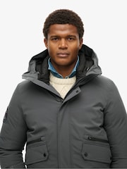 Superdry Ebony City Padded Bomber Jacket - Image 3 of 5