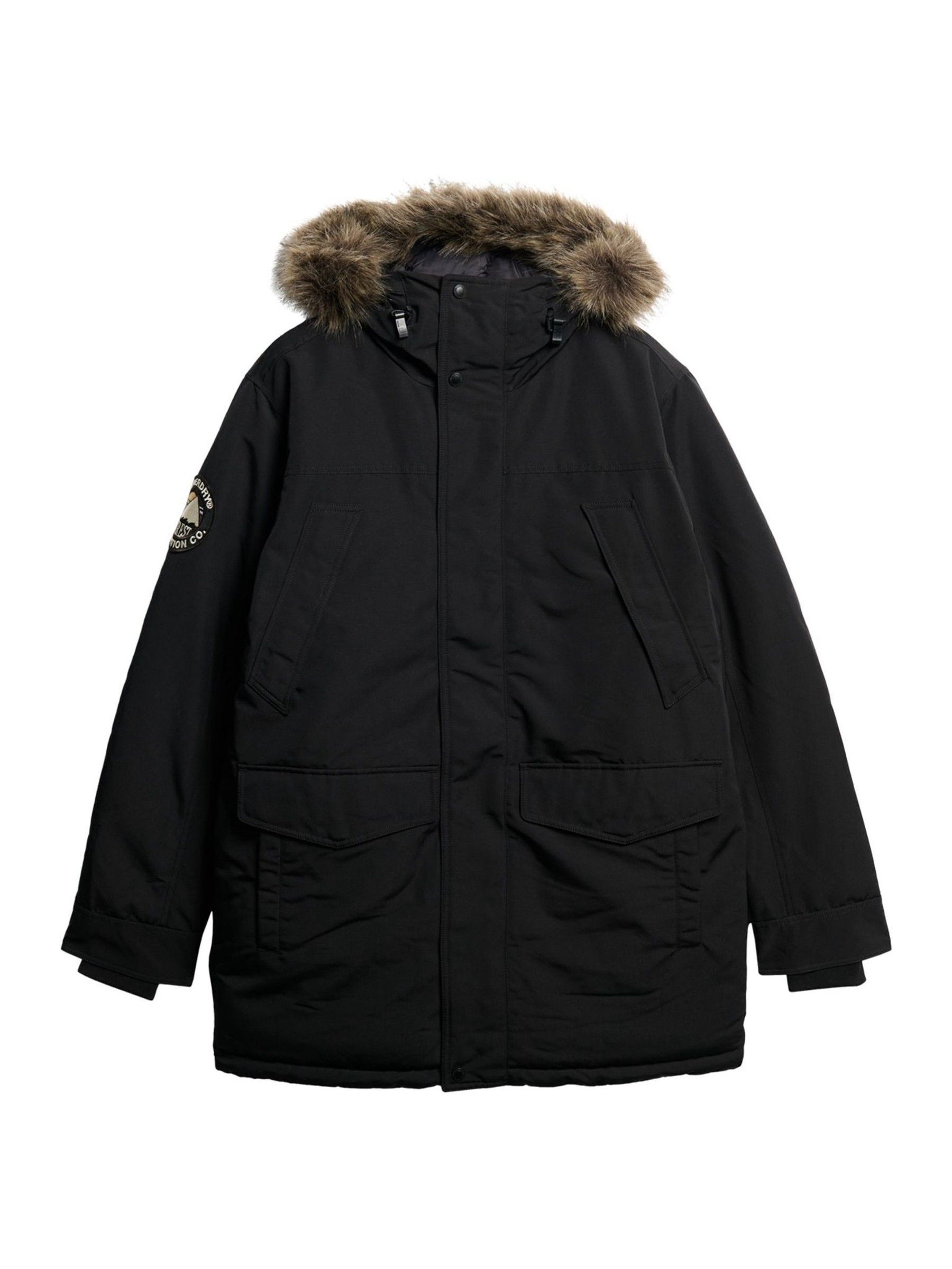 Next：日本 ジェットブラック - Superdry Everest フェイクファー