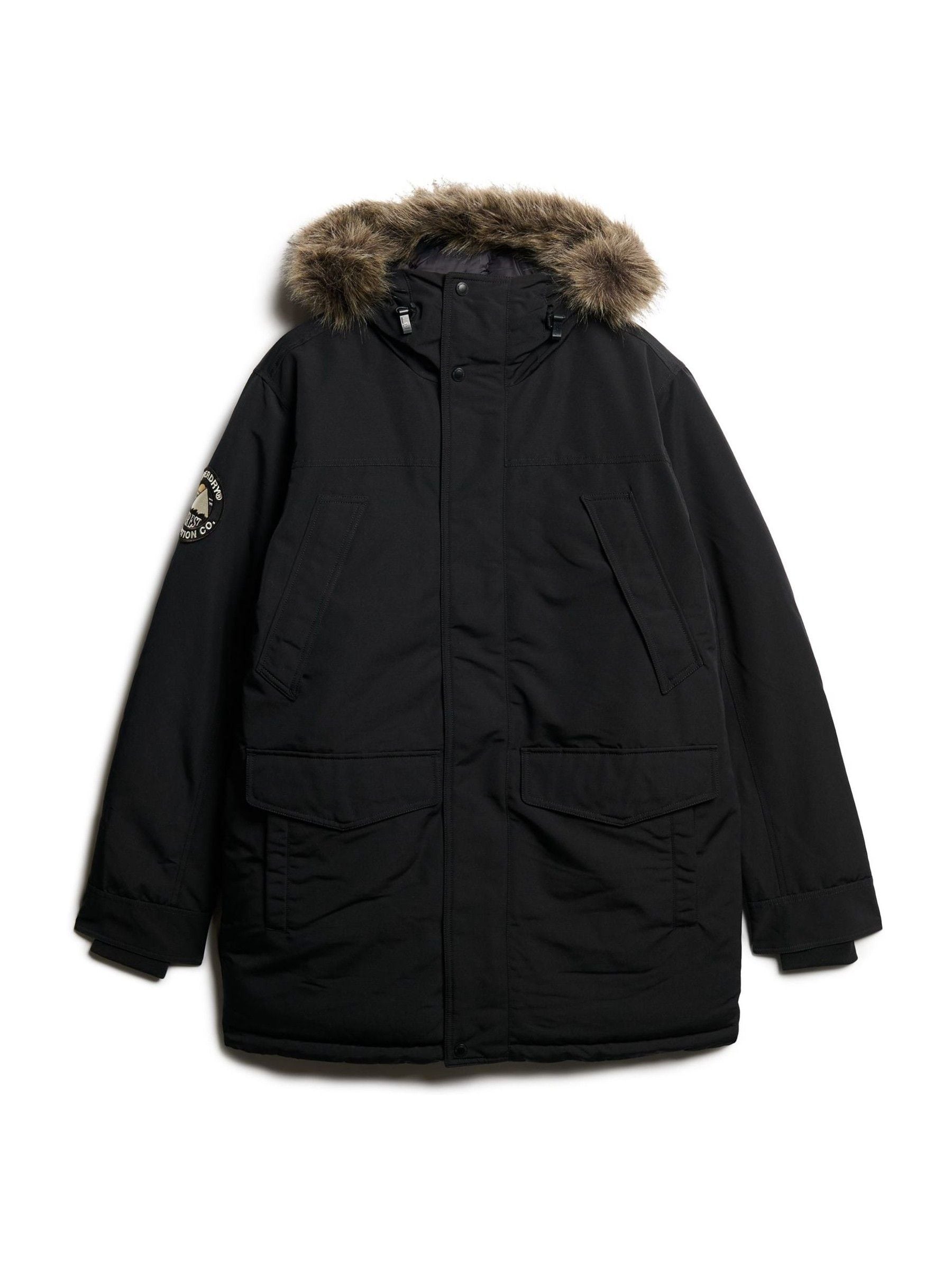 Next：日本 ジェットブラック - Superdry Everest フェイクファー