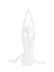 Widdop White Yoga Pose Figurine - Sun Salutation - Image 4 of 4