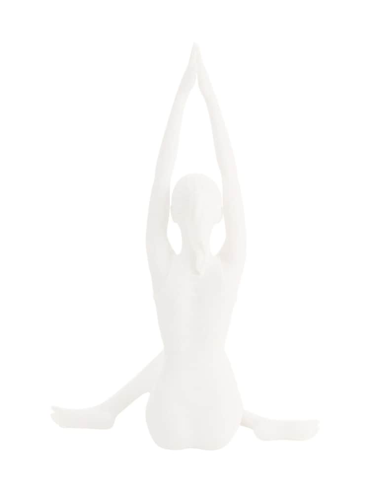Widdop White Yoga Pose Figurine - Sun Salutation - Image 4 of 4 Widdop White Yoga Pose Figurine - Sun Salutation - Image 4 of 4