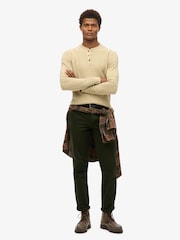 Superdry Nude Merchant Grandad Top - Image 1 of 3
