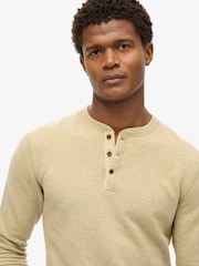 Superdry Nude Merchant Grandad Top - Image 2 of 3
