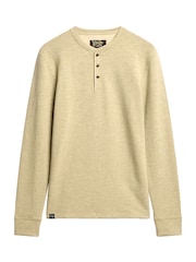 Superdry Nude Merchant Grandad Top - Image 3 of 3