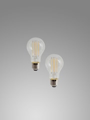 8W LED GLS Light Bulbs Pack of Two - Image 2 of 4
