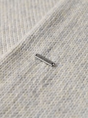 Superdry Glacier Grey Brushed Roll Neck Jumper - Image 5 of 5
