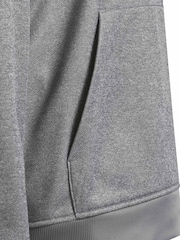 adidas Golf Grey Unisex Club Crest Logo Hoodie - Image 4 of 5