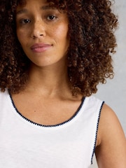 White Stuff White Bianca Vest - Image 4 of 6