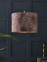 Rockett St George Leopard Love Drum Lamp Shade - Image 1 of 3