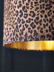 Rockett St George Leopard Love Drum Lamp Shade - Image 2 of 3