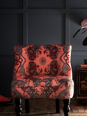 Emma Shipley Pink Caspian Coral Langley Chair - Image 1 of 4
