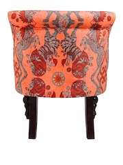 Emma Shipley Pink Caspian Coral Langley Chair - Image 3 of 4