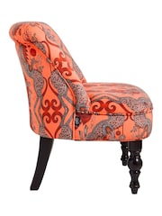 Emma Shipley Pink Caspian Coral Langley Chair - Image 4 of 4