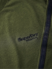 Superdry Green 100% Cotton Essential Logo Retro Stripe Long Sleeve Top - Image 5 of 5