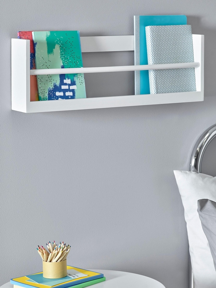 White Nursery Bookshelf - Image 1 of 2 White Nursery Bookshelf - Image 1 of 2