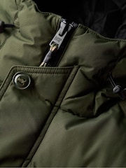 Superdry Olive Green Expedition Puffer Parka - Image 5 of 5