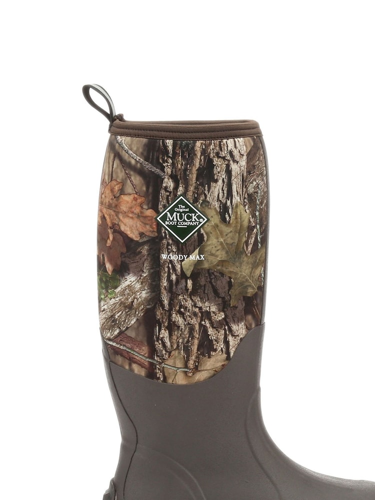 Muck Boots Brown Woody Max Cold-Conditions Hunting Wellies - Image 1 of 6