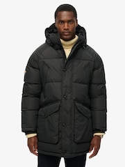 Superdry Noir Expedition Puffer Parka - Image 2 of 6