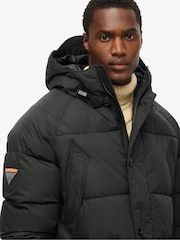 Superdry Noir Expedition Puffer Parka - Image 4 of 6