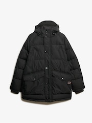 Superdry Noir Expedition Puffer Parka - Image 5 of 6