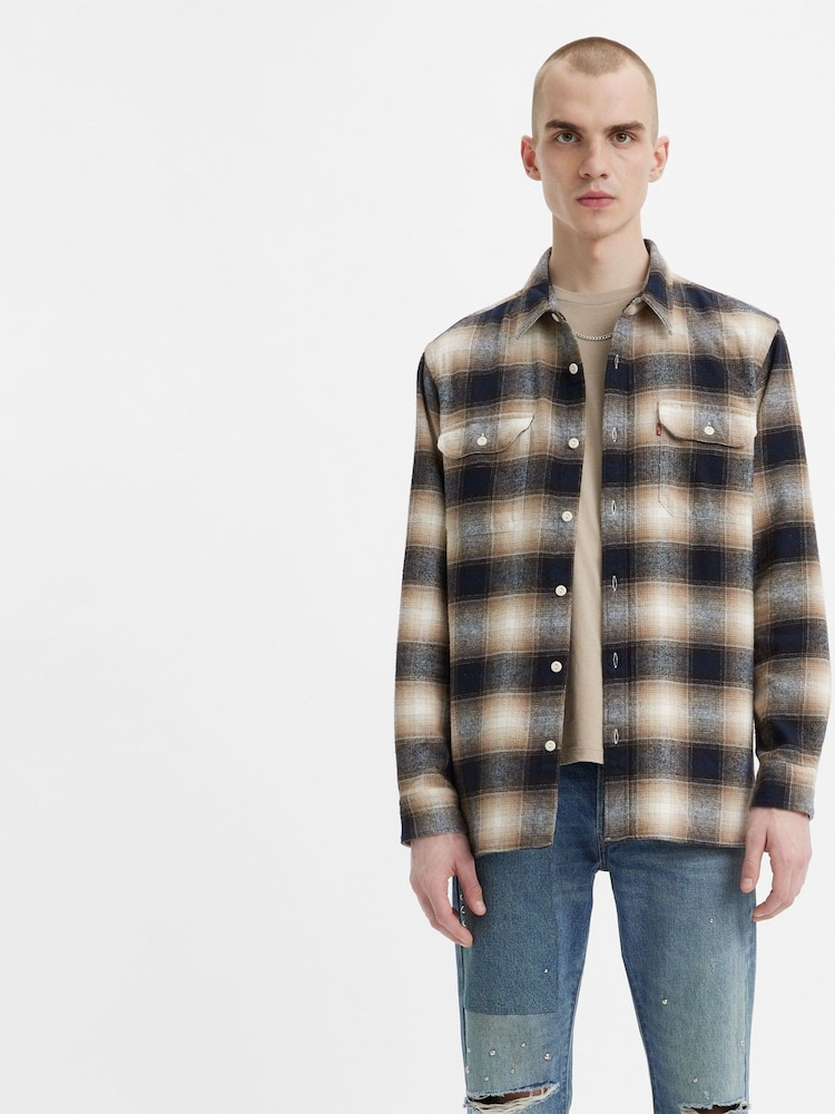 Levi's® Grey Jackson Worker Shirt - Image 1 of 6