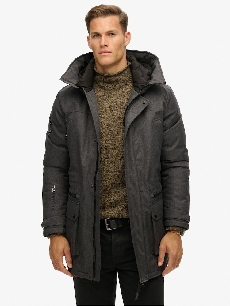 Superdry Parka Acolchoada City Tweed Jacket - Imagem 1 de 5