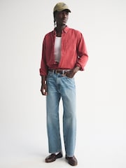 Abercrombie & Fitch Relaxed Fit Loose 5-Pocket Denim Jeans - Imaginea 1 din 6