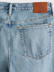 Abercrombie & Fitch Relaxed Fit Loose 5-Pocket Denim Jeans - Imaginea 5 din 6