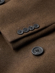 Superdry Deep Khaki Green Merchant Town Coat - Image 5 of 5