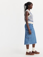 Levi's – Cargo-Midirock „Casual And Effect“ ® 100 % Baumwolle - Bild 3 von 8