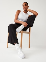 adidas Originals White Nizza Platform Trainers - Image 4 of 4