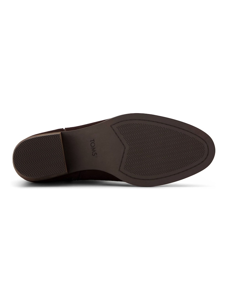 TOMS Brown Elia Heeled Boots - Image 5 of 5