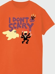 Rags & Rascals Orange Disney Muppets Don't Do Scary Halloween T-Shirt - Image 3 of 4